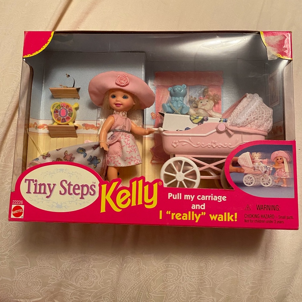 Vintage Tiny Steps Kelly, Barbies Baby Sister!!